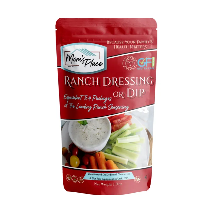 Mom's Place Ranch Dressing or Dip mix package